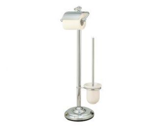 Elements of Design DS2012 Pedestal Toilet Paper Holder with Stool