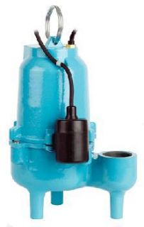 Little Giant ES40W1 10 4/10 HP Submersible Sewage Pump with Piggyback