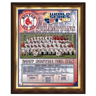 Boston Red Sox 2007 World Series Champions   Healy Plaque