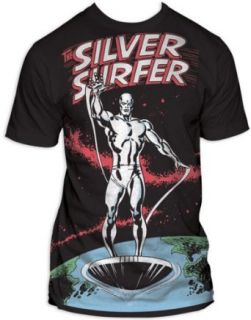The Silver Surfer Mens Subway T shirt XL Clothing