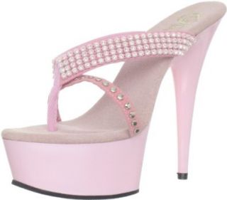 Pleaser Womens Delight 603 1/BP/NB Sandal Pleaser Shoes