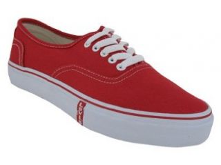  Levis Mens LEVIS RYLEE 3 H. CANVAS SHOES 12 (RED) Shoes