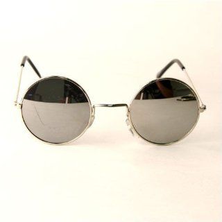 Silver Frame Silver Lens John Lennon Sunglasses