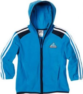 Adidas Boys 2 7 Polar Fleece Jacket, Medium Blue, 3T