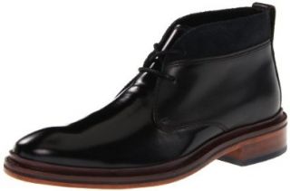 Haan Mens Air Colton Winter Chukka Boot,Black Shiny,12 M US: Shoes