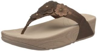  FitFlop Womens Fiorella Thong Sandal,Bronze,11 M US Shoes