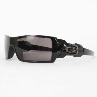 Oakley Oil Rig in Polished Black / Warm Grey Sunglasses