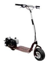 Go Ped GSR46R Gas Powered Competition Scooter (Gloss Black