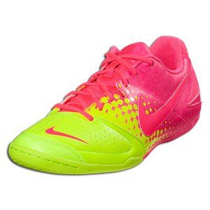 Elastico Indoor Soccer Shoe Pink Flash/Volt/Pink Flash Size 8.5: Shoes