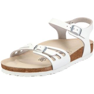 Bali Sandals Leather   regular and narrow   white black Shoes
