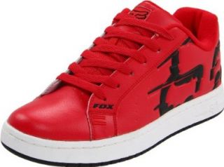 Classic Low Shoe Lace Up Fashion Sneaker,Red / White,8.5 M US Shoes