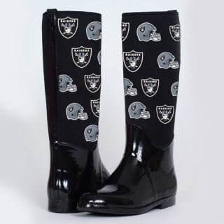 NFL Cuce Shoes Oakland Raiders Womens Enthusiast II Rain