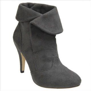 Glaze by Adi High Heel Microsuede Ankle Boot Shoes