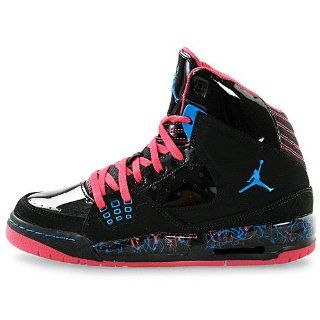 Jordan SC 1 (GS) Girls Basketball Shoes 439655 009 Black 6 M US Shoes