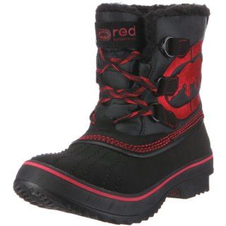 red by marc ecko Womens Aspen   Carly Boot,Black/Red,10 M US Shoes