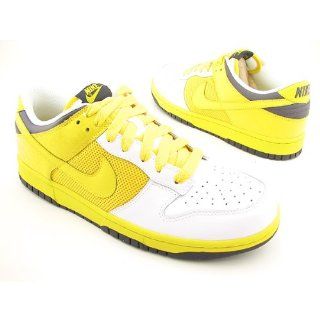  NIKE Dunk Low Yellow Sneakers Shoes Womens Size 11.5: Shoes