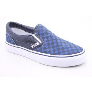 Slip On Youth Kids Boys Size 1 Blue Textile Loafers Shoes Shoes