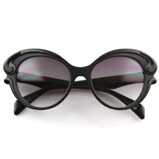 Butterfly Baroque Style Womens Oversized Fashion Sunglasses Shoes