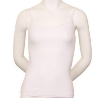 White Cami Stretch Camisole Straps Clothing