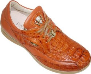 With Eyes & Swarovski Crystals Alligator Head (13, Peanut): Shoes