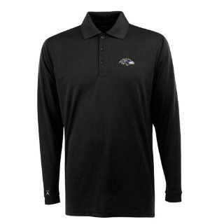 Baltimore Ravens Long Sleeve Polo Shirt (Team Color