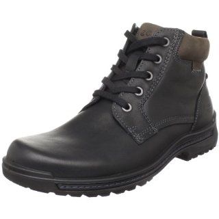 Mens Iron Plain Toe Boot,Black/Coffee,40 EU (US Mens 6 6.5 M): Shoes