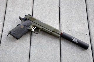 Socom MEU SOC 1911 Full Metal Airsoft Gas Pistol (OD) w