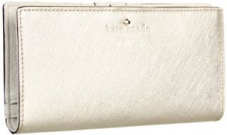 Kate Spade Mikas Pond Stacy Wallet,Gold,one size: Shoes