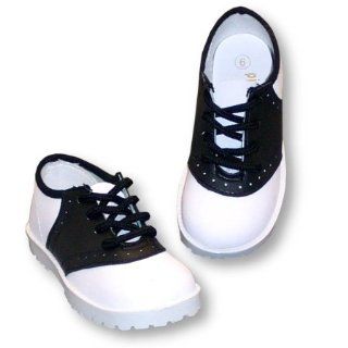 saddle shoes In Black And White / oxfords ~ 1364 N SIZE 2 Shoes