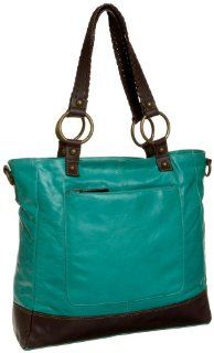com Latico P.S. Front Pocket Whipstitched Tote,Caribe,one size Shoes