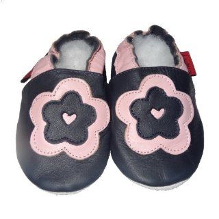 Soft Leather Baby Shoes Big Flower 18 24 months: Shoes