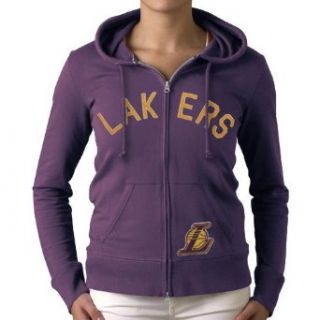 NBA 47 Brand Los Angeles Lakers Ladies Pep Rally Full Zip