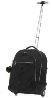 Kipling Sausalito 18 Wheeled Backpack, Black, One Size