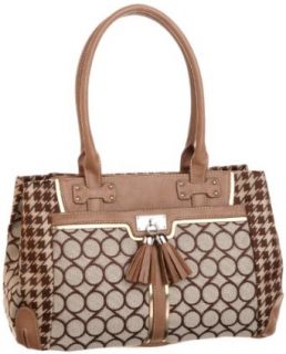 Nine West On Cloud 99 Satchel,Brown,One Size: Clothing