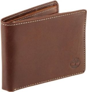 Timberland Mens Hookset Passcase Wallet, Brown, One Size