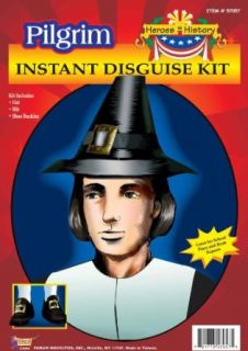 Forum Pilgrim Man Instant Disguise Kit Clothing