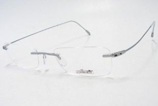 Silver Frost Optical Eyeglasses Frame (Bridge19 Temple150) Clothing