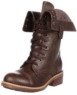 Wanted Shoes Womens Recruit Boot,Brown,10 M US: Shoes
