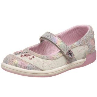 Toddler/Little Kid Glitter Sneaker,Cloud/Rainbow,7 M US Toddler Shoes