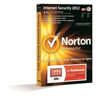 Security 2012   3 postes   Achat / Vente ANTIVIRUS Norton IS 2012