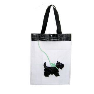 Dog Designer Print Reusable Shopping Tote Bag Shoes