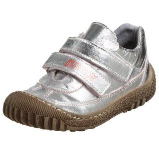 Hook And Loop Sneaker,Silk Plata,23 EU (US Toddler 7 7.5 M) Shoes