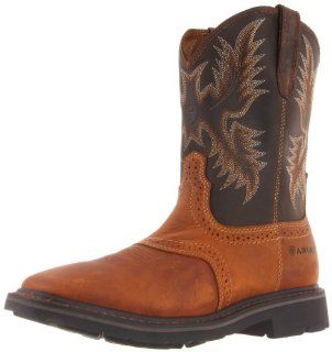 Ariat Mens Sierra Wide Square Toe Boot: Shoes