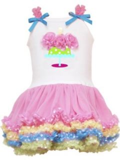 Baby Girls Infant Birthday Tutu Dress, Pink, 24 Months: Clothing