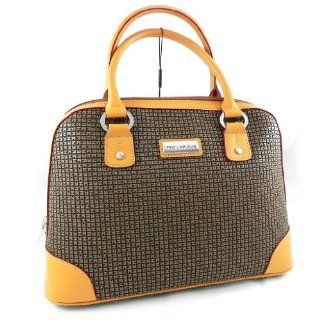 Bag Ted Lapidus brown honey. Shoes