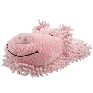 Fuzzy Friends Womens Pig Slipper,Pink,One Size Shoes