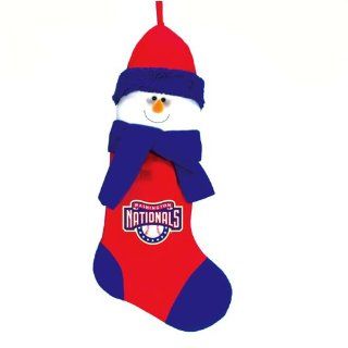 Texas Rangers 22 Baby Mascot Christmas Snowman Stocking