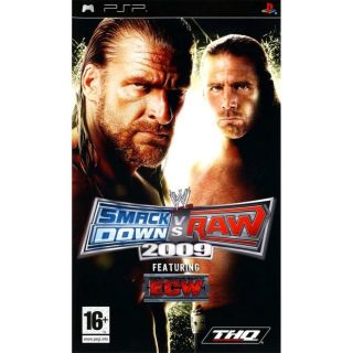 2009 / Jeu console PSP   Achat / Vente PSP WWE SMACKDOWN VS RAW 2009