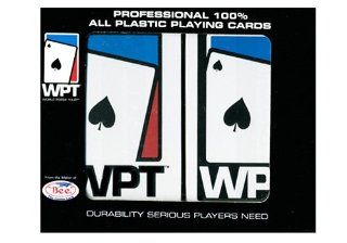 World Poker Tour Professional 100% All Plastic Playing