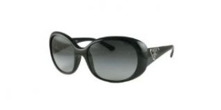 Prada Sunglasses SPR27L BLACK/GRAY GRADIENT 1AB3M1